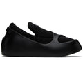 Ferragamo Lunar Paneled Slip-On Sneakers Black