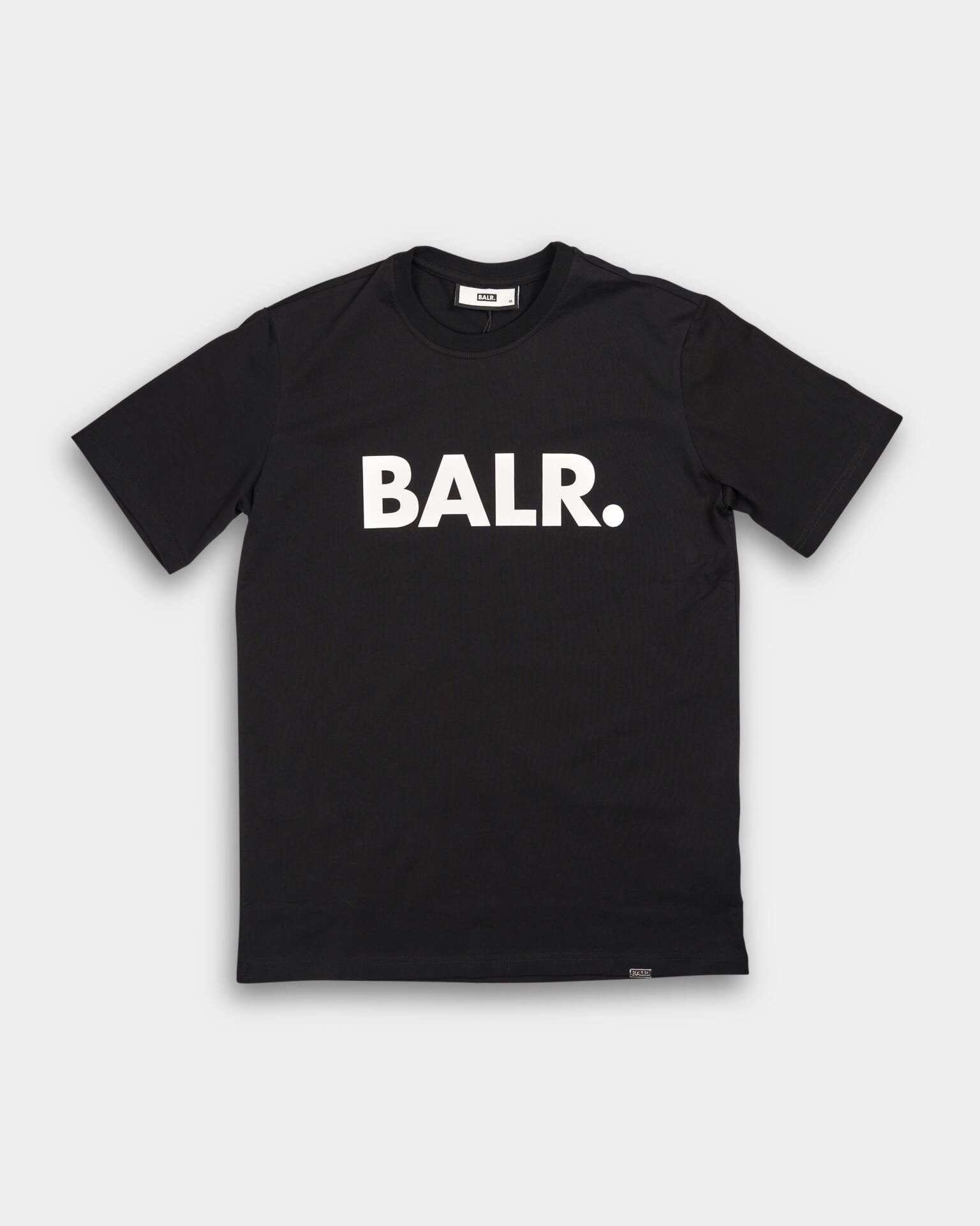 (Core) BALR Men's Brand Straight T Shirt | B1112.1048-Jet Black