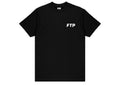 FTP Flocked Logo Tee Black