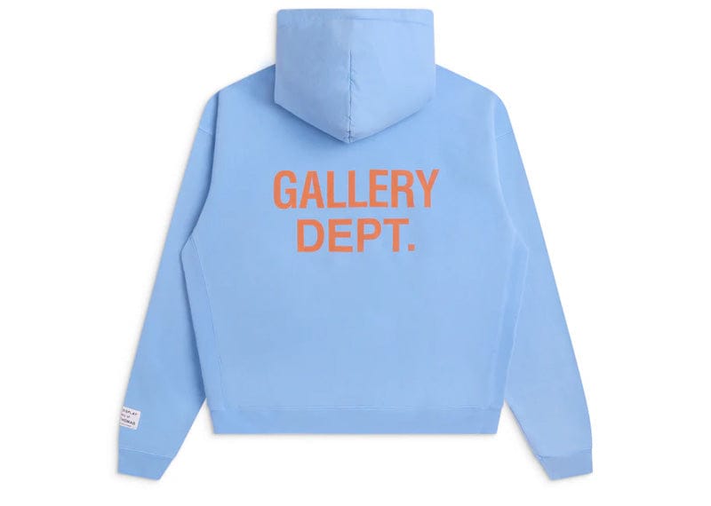 Gallery Dept. 90's GD Logo Hoodie Baby Blue