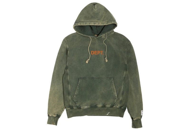 Gallery Dept. Center Logo Hoodie Green