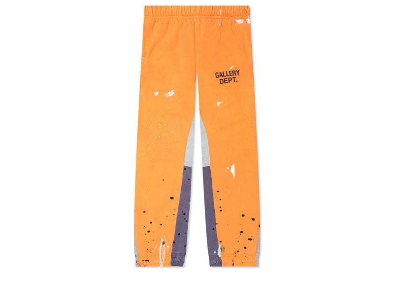 Gallery Dept. Painted Flare Sweat Pants Orange
