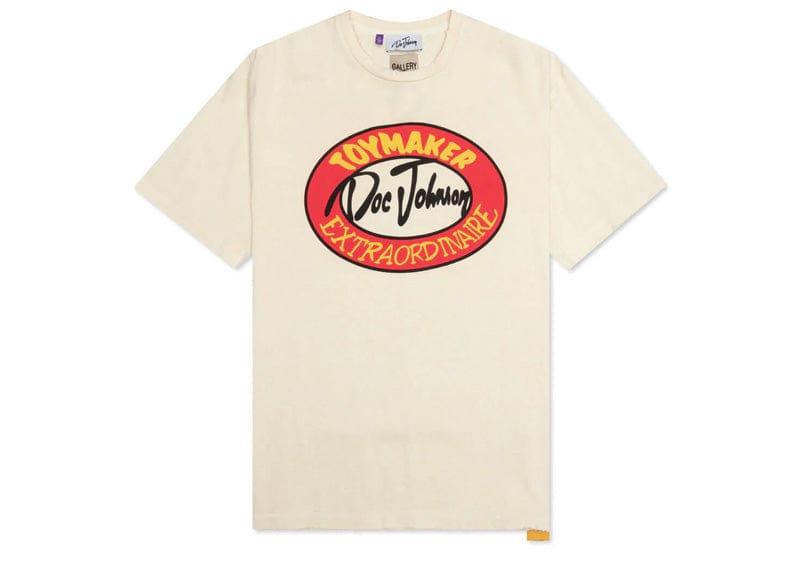Gallery Dept. Toymaker Doc Johnson Tee Antique White/Cream