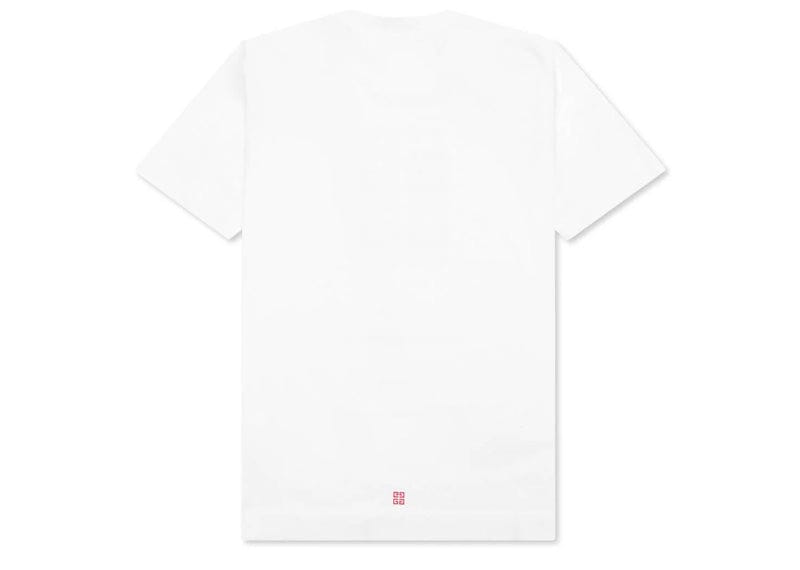 Givenchy 4G Stamp Logo T-Shirt White/Red