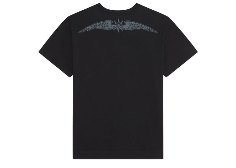 Givenchy Cotton Givenchy Wings T-Shirt Black