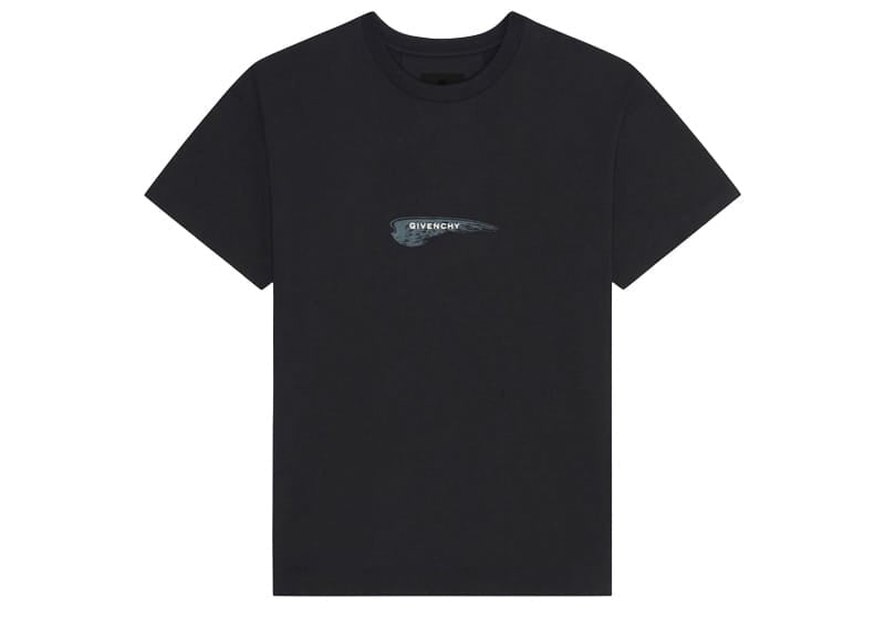 Givenchy Cotton Givenchy Wings T-Shirt Black