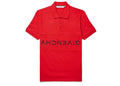 Givenchy Reverse Logo Slim Fit Polo Red