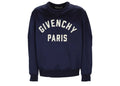 Givenchy Satin Sweater Logo Navy