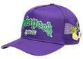 Godspeed Forever Trucker Hat Purple Green