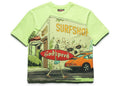 Godspeed GS Surf Shop Tee Lime