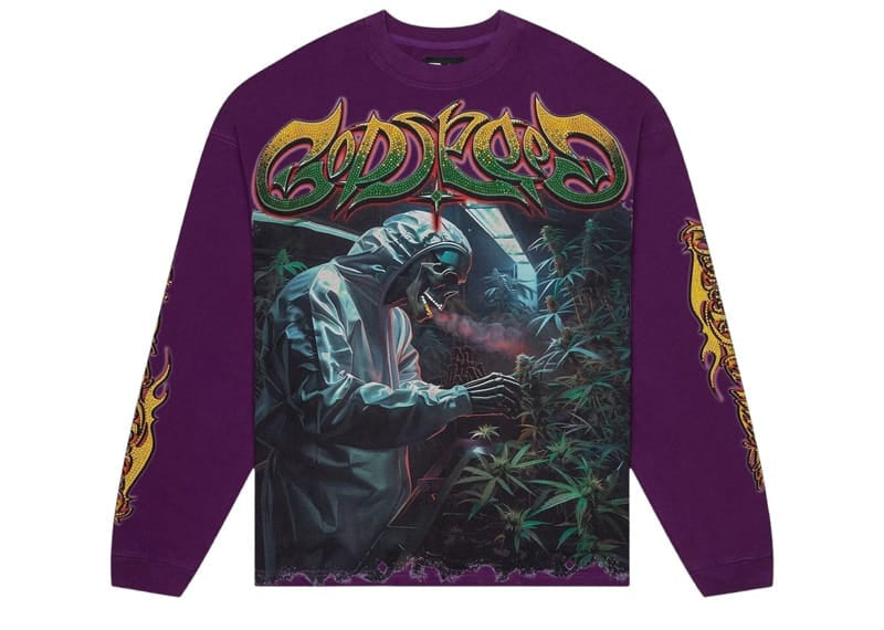 Godspeed Indoor VVS LS T-shirt Purple
