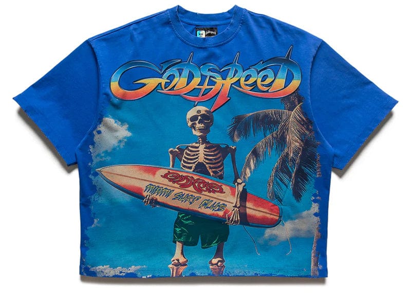 Godspeed Miami Surf Club Tee Blue