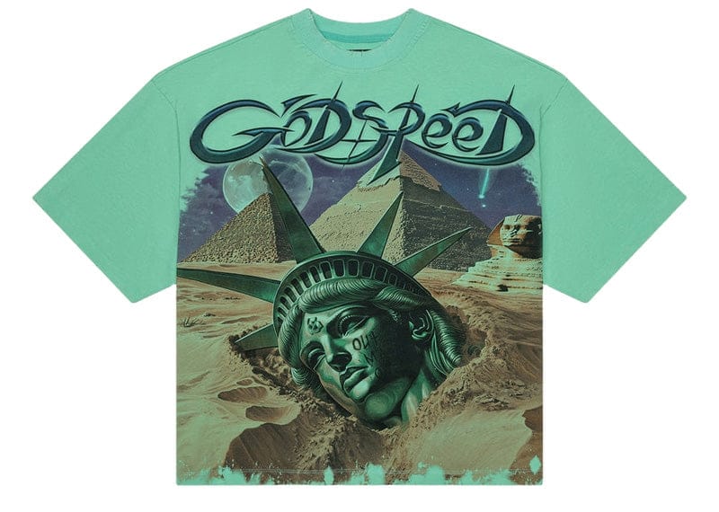Godspeed Mother Cairo Tee Teal