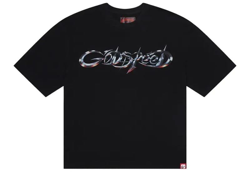 Godspeed New Age Logo Black Tee