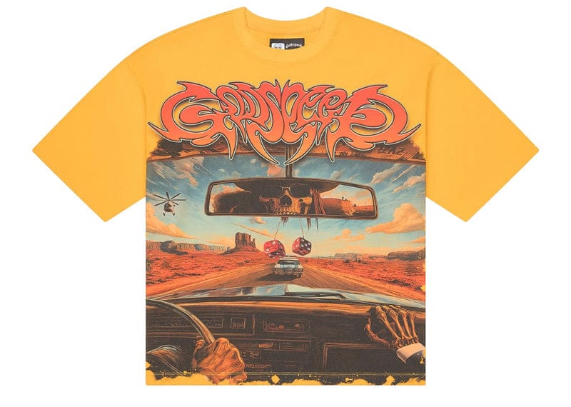 Godspeed On The Run Tee Canary