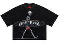 Godspeed Surf Day T-shirt Black Wash