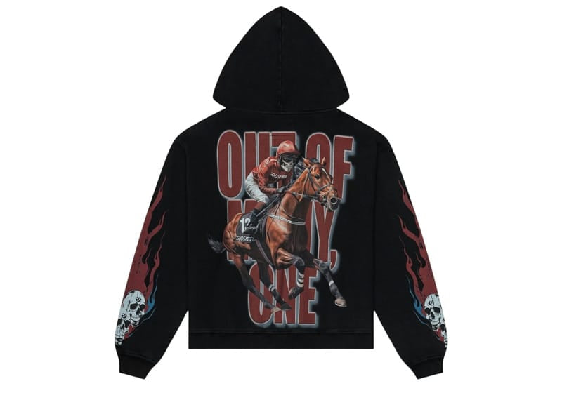Godspeed Thoroughbred Hoodie Black Wash
