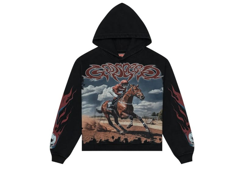 Godspeed Thoroughbred Hoodie Black Wash