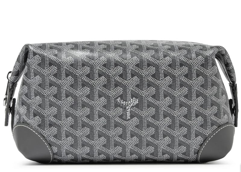 Goyard Bowling 25 Toilet Bag Gray