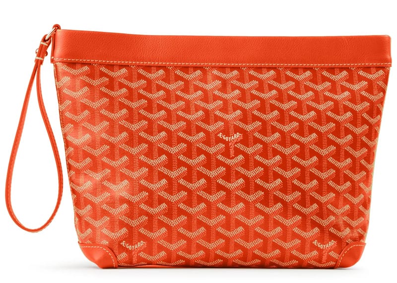Goyard Conti Orange Pouch