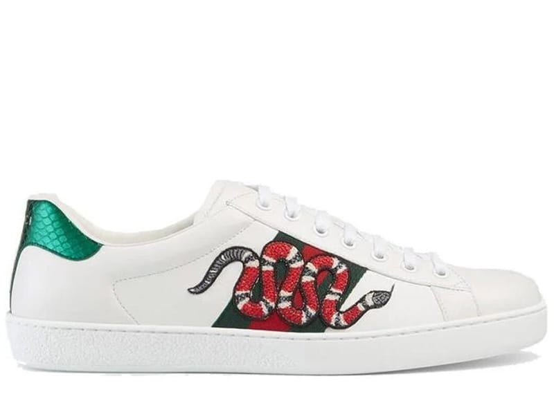 Gucci Ace Embroidered Snake