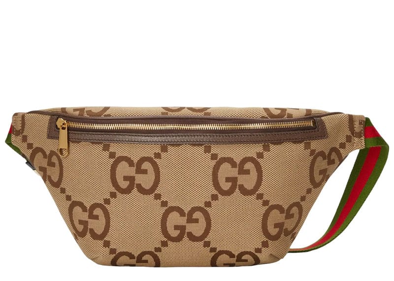 Gucci Belt Bag Jumbo GG Camel/Ebony