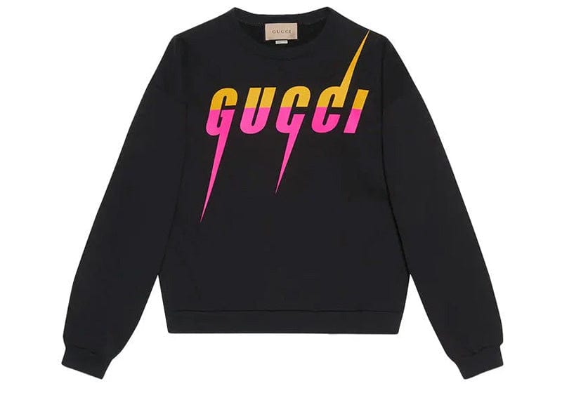 Gucci Blade Logo Crewneck Black
