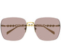 Gucci Fashion Show Perle Pearl Detail Statement Sunglasses