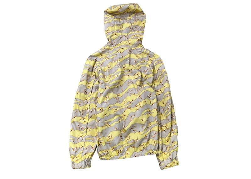 Gucci GG Patch Star Design Jacket Yellow Grey