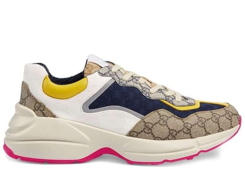 Gucci GG Rhyton Beige White Yellow