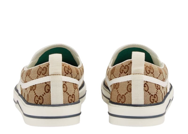 Gucci GG Tennis 1977 Slip-On Sneaker Beige