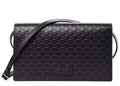 Gucci Wallet Crossbody Micro GG Black