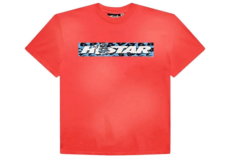 Hellstar Box Logo T-Shirt Red