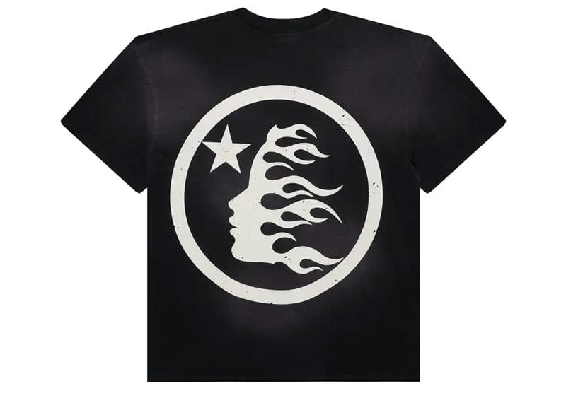 Hellstar Classic Logo Gel Print T-shirt Black