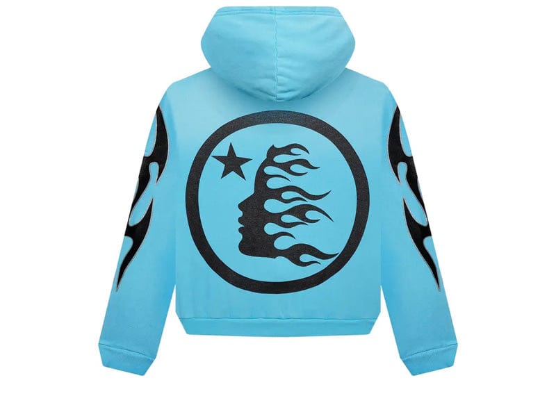 Hellstar Studios Zip Hoodie Blue