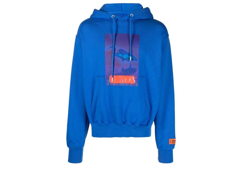 Heron Preston Heron Censored Hoodie Blue/Navy Blue