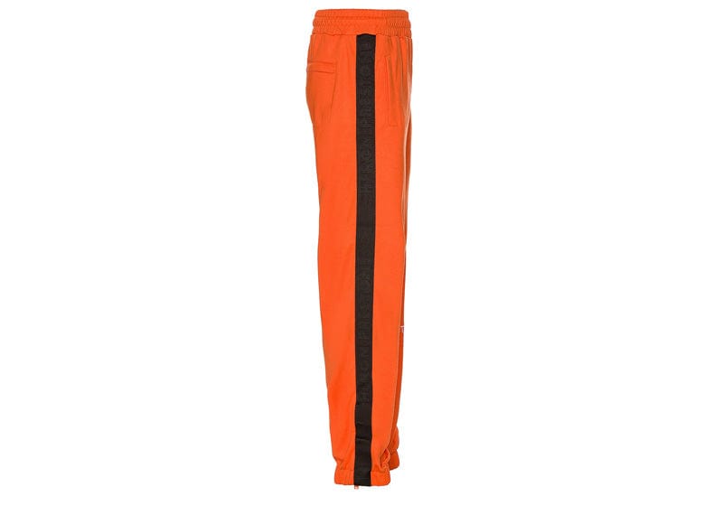 Heron Preston Logo Tape Track Pants Orange