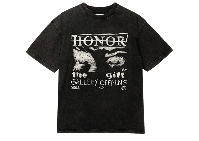Honor The Gift Art That Reflects Tee Black