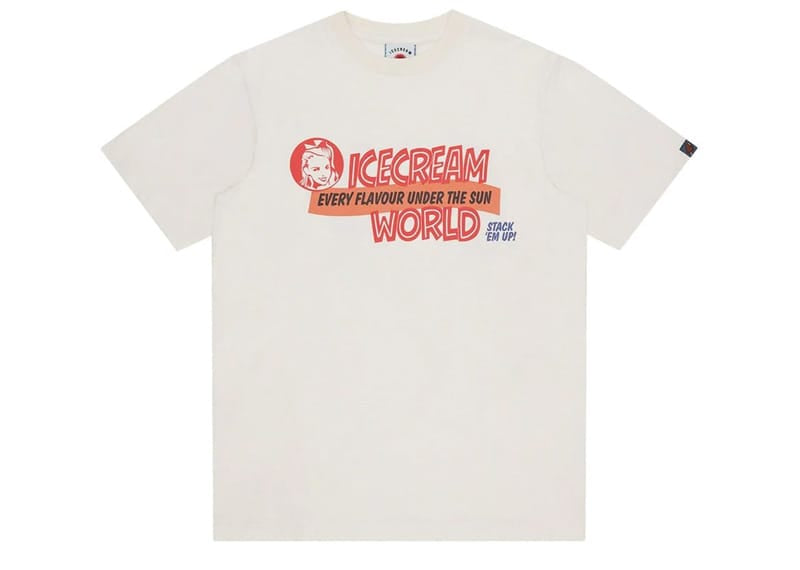 Icecream Every Flavour Tee Off White