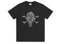 IceCream Rhinestone Cones & Bones Tee Black