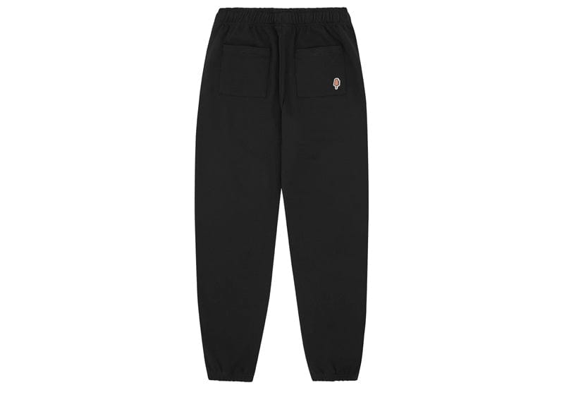 IceCream Running Dog Sweatpants Black