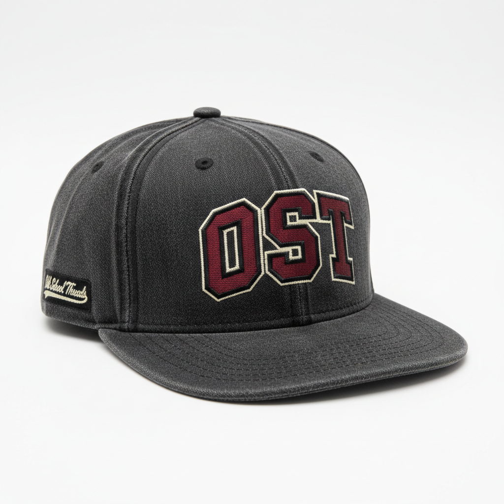 Old School Threads Classic Snapback Cap product photo