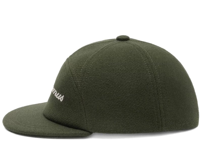 Jacquemus La Casquette Lana Cap Dark Khaki