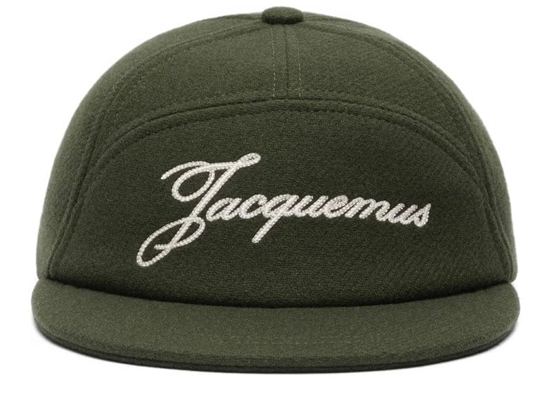 Jacquemus La Casquette Lana Cap Dark Khaki