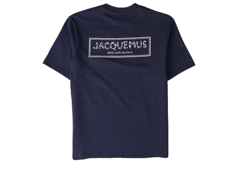 Jacquemus Le T-Shirt Merù Dark Navy