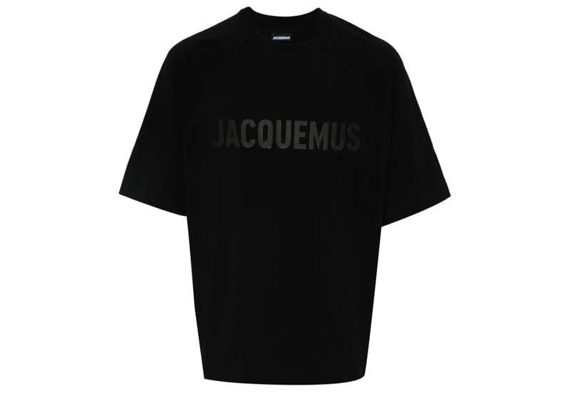 Jacquemus Le Typo Tee Black