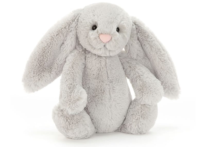 Jellycat Bashful Silver Bunny