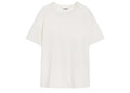 Jil Sander Lightweight Compact Cotton Back Patch Tee White