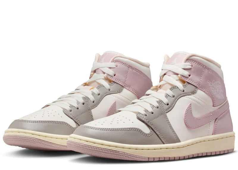 Air Jordan 1 Mid Sail Enigma Stone (W)