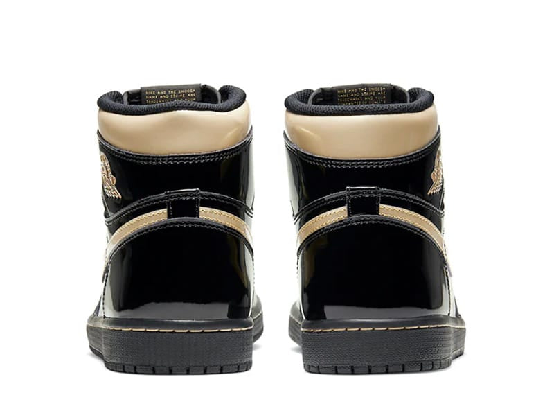 Air Jordan 1 Retro High Black Metallic Gold (2020)